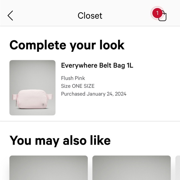 Everywhere Belt Bag Flush Pink LuluLemon - Picture 1 of 1